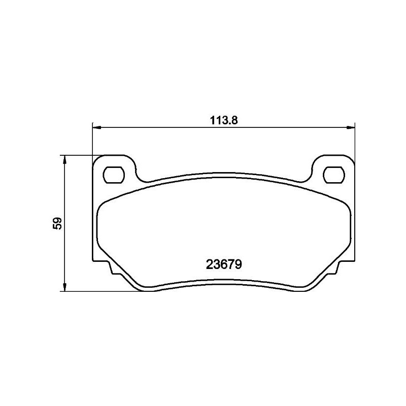 Pastiglie freno asse anteriore - HELLA BRAKE