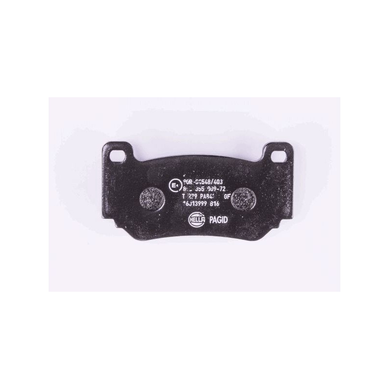 Pastiglie freno asse anteriore - HELLA BRAKE