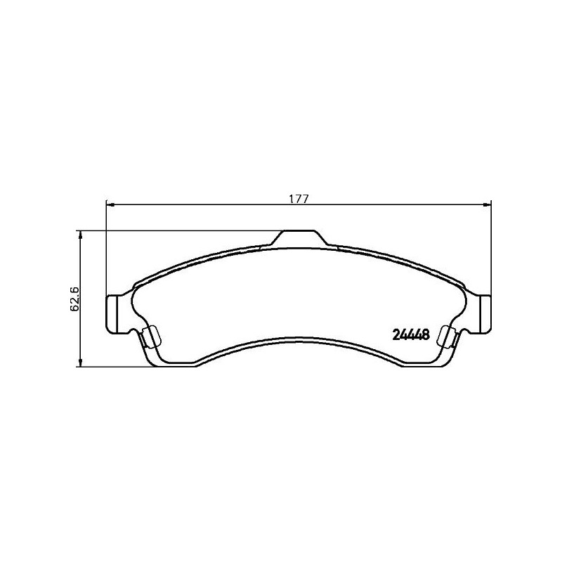 Pastiglie freno asse anteriore - PAGID
