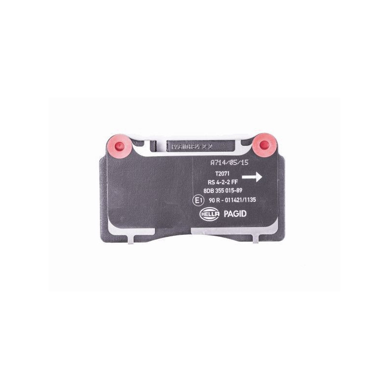 Pastiglie freno asse anteriore - HELLA BRAKE