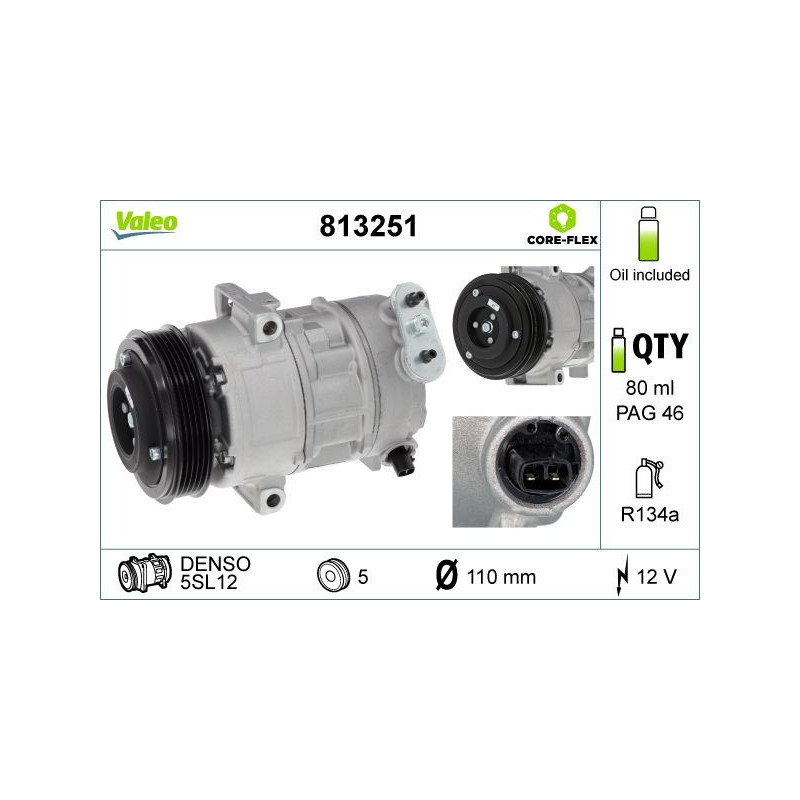 Compressore aria condizionata - VALEO