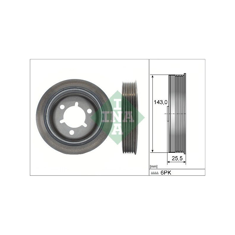 Puleggia albero motore - INA