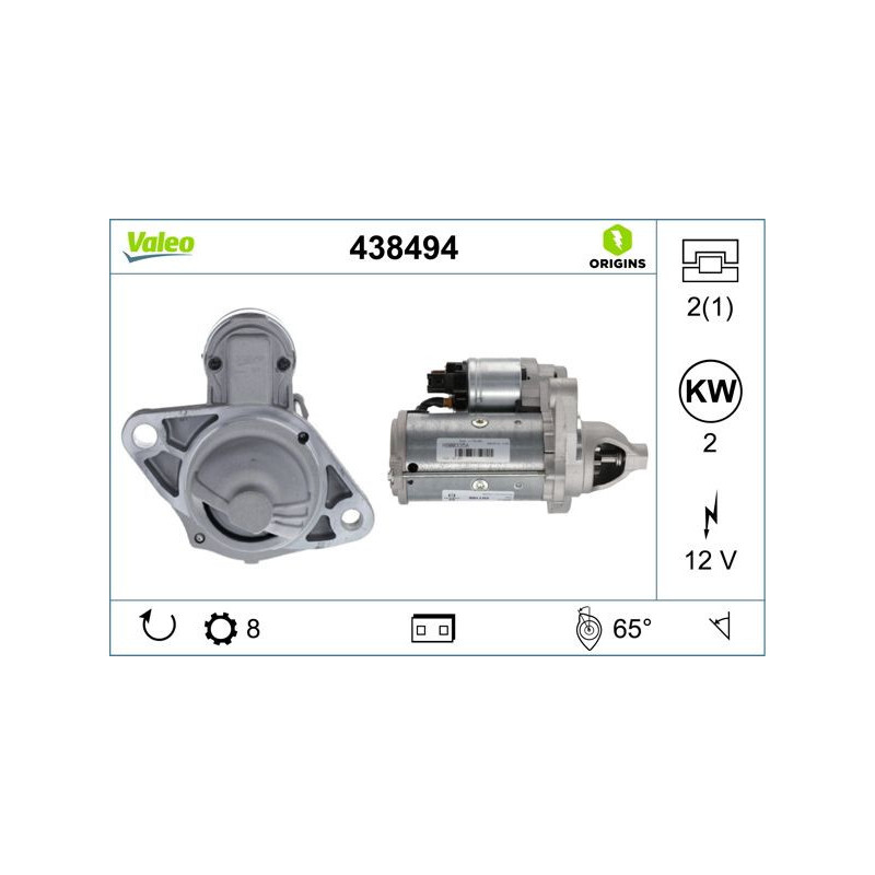 Motorino avviamento - VALEO