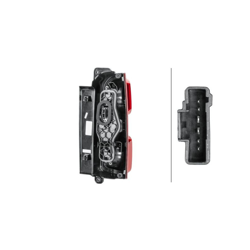 Fanale posteriore - HELLA