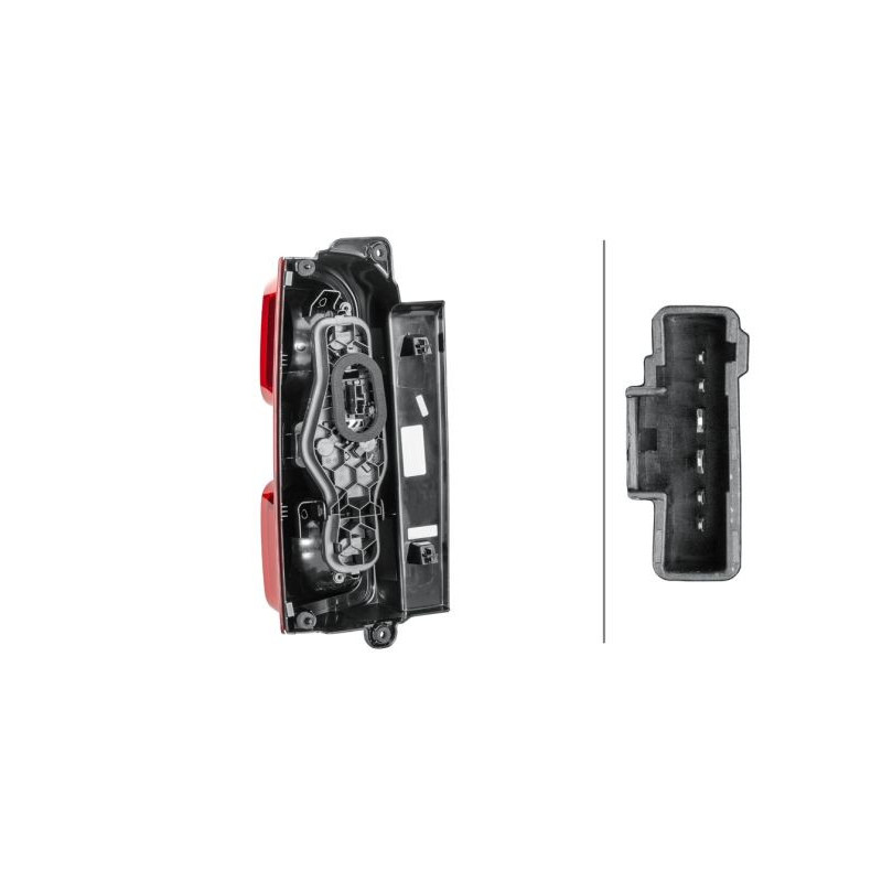 Fanale posteriore - HELLA