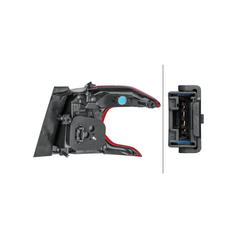 Fanale posteriore - HELLA