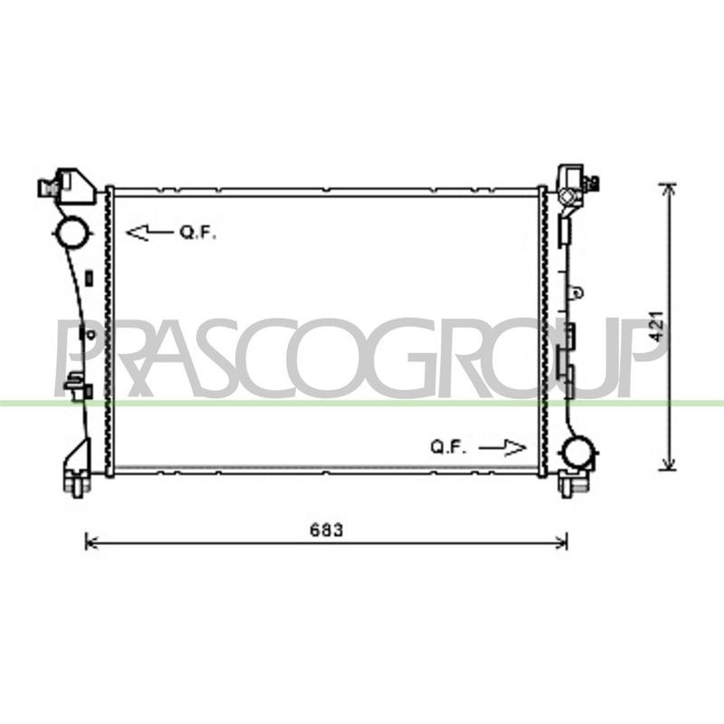 Radiatore acqua - PRASCO