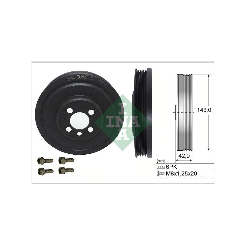 Puleggia albero motore - INA