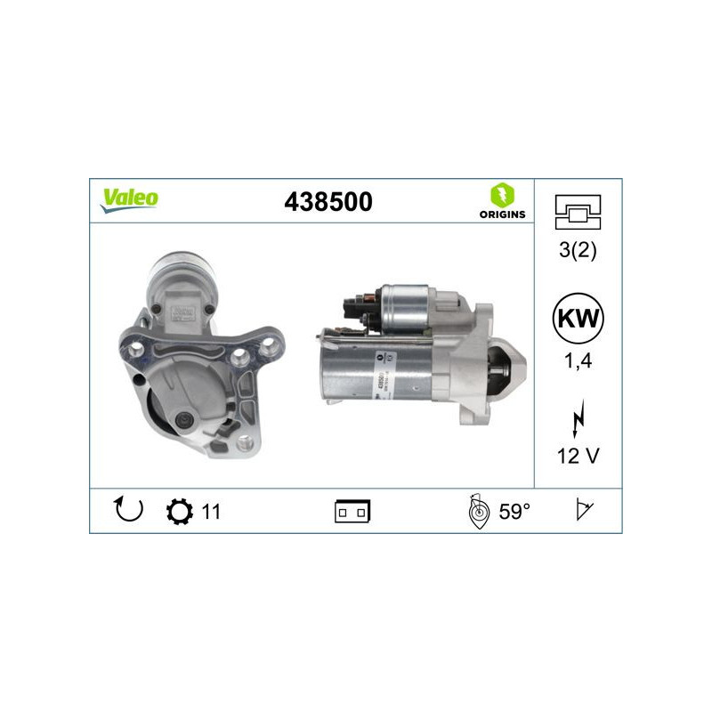 Motorino avviamento - VALEO