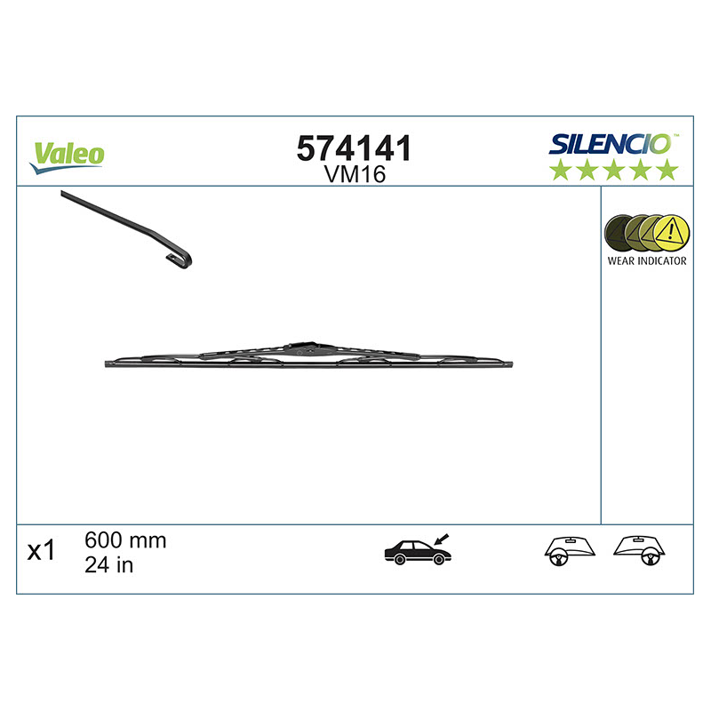 Spazzole tergicristalli - VALEO