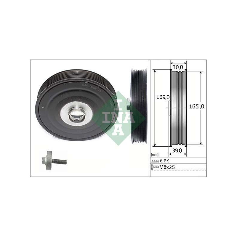 Puleggia albero motore - INA