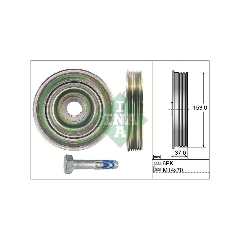 Puleggia albero motore - INA