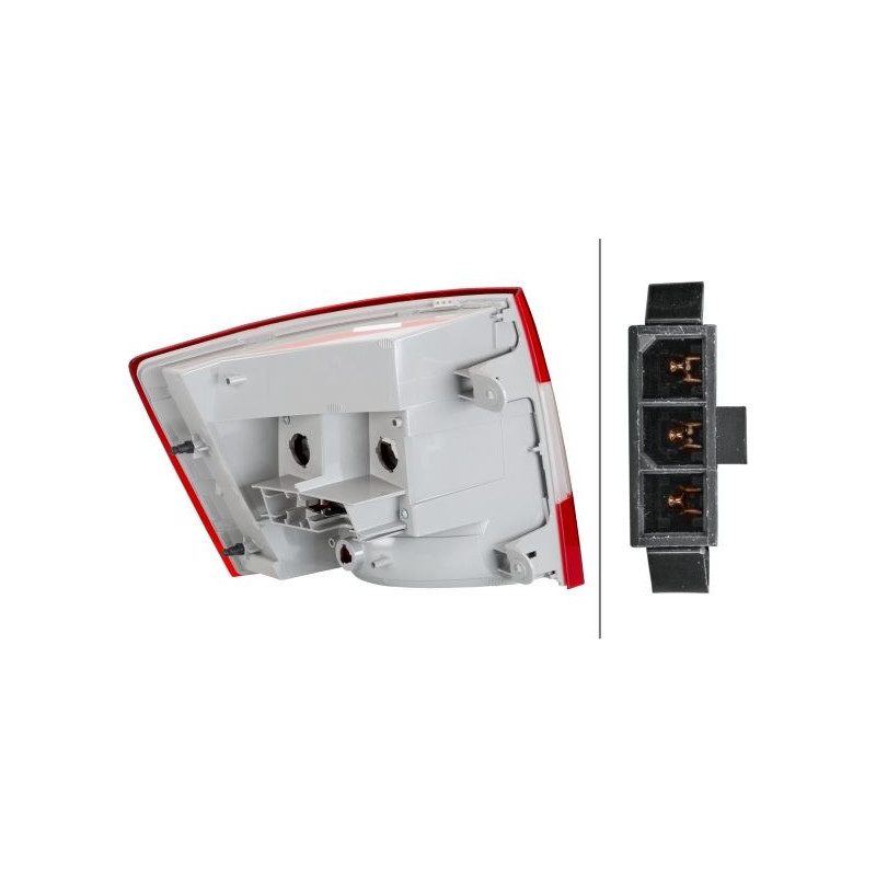 Fanale posteriore - HELLA