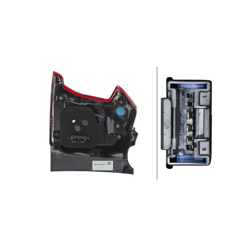 Fanale posteriore - HELLA