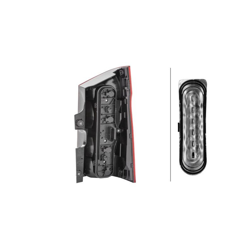 Fanale posteriore - HELLA