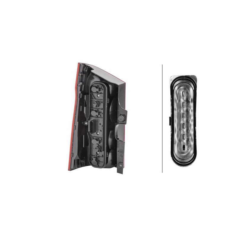 Fanale posteriore - HELLA