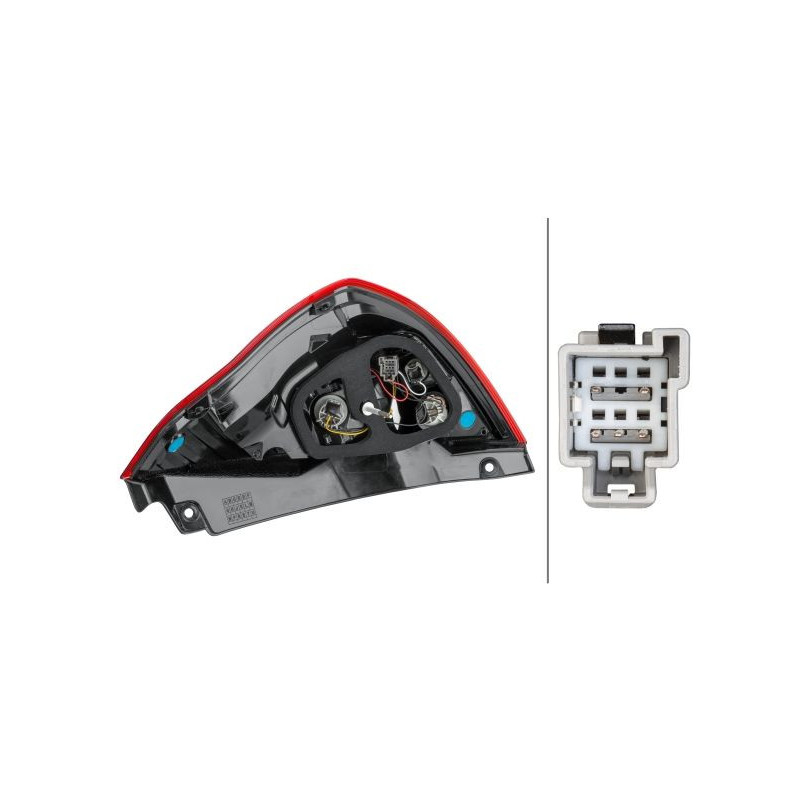 Fanale posteriore - HELLA