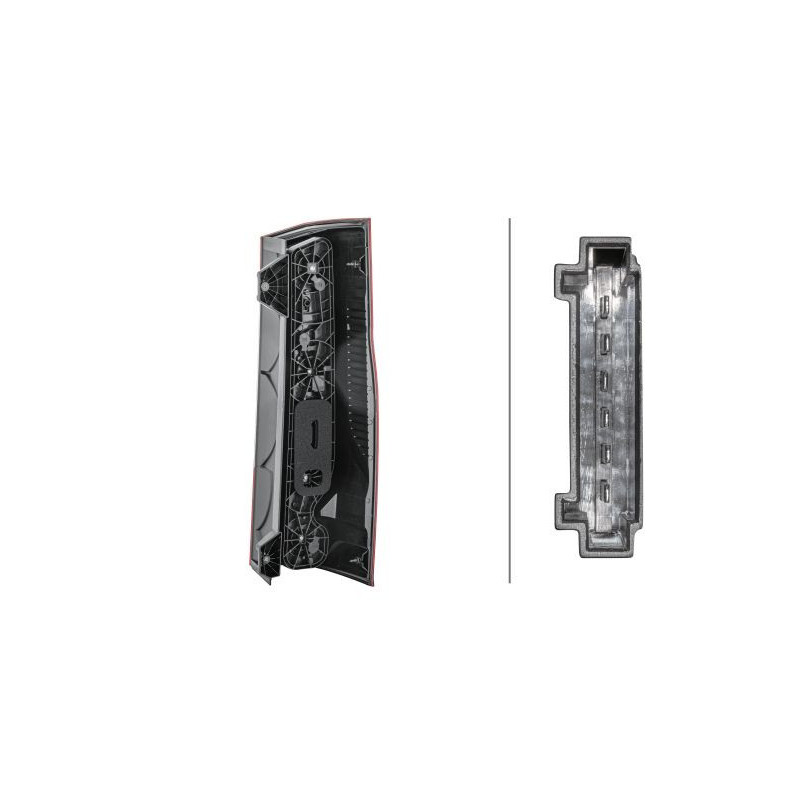 Fanale posteriore - HELLA