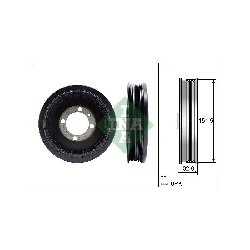 Puleggia albero motore - INA