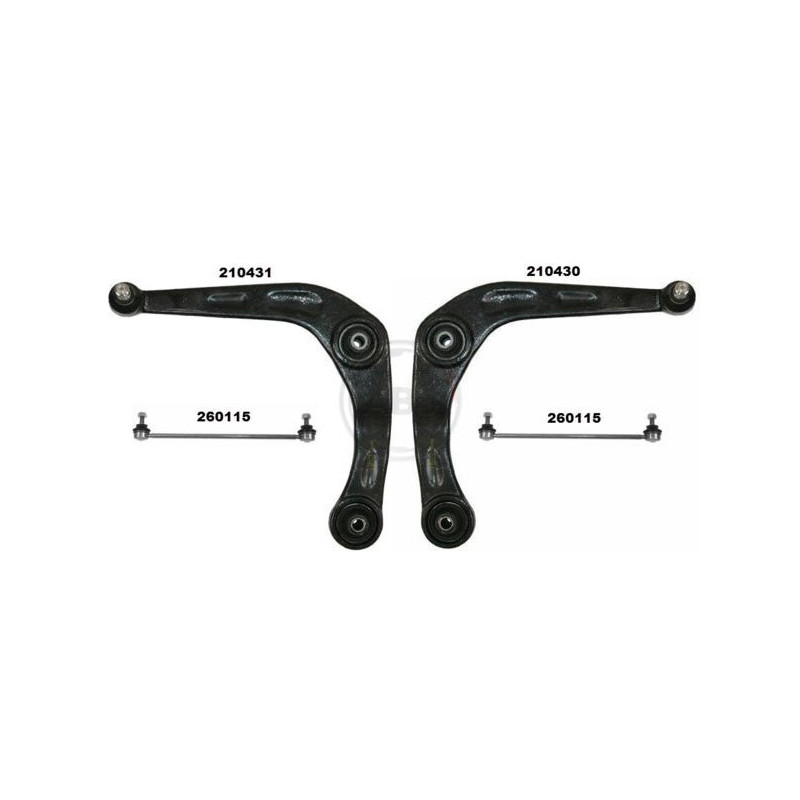 Braccio oscillante asse anteriore - ABS BRAKE