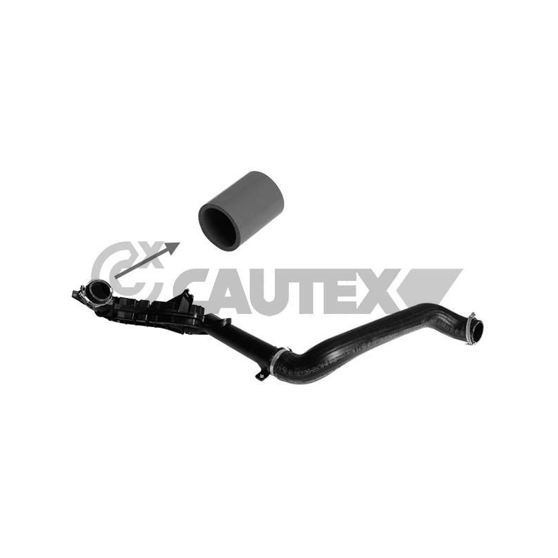 Flessibile aspirazione turbocompressore - CAUTEX GOMMA E PARTI MOTORE
