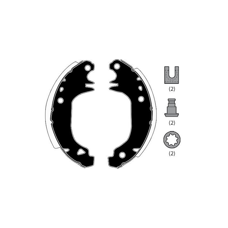 Ganasce freno - RAICAM