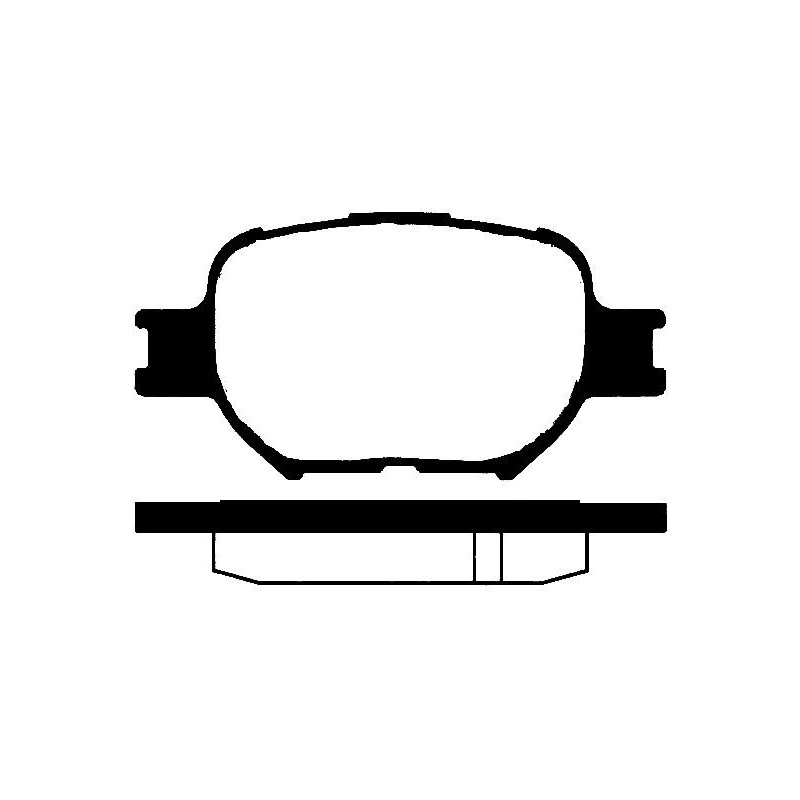 Pastiglie freno asse anteriore - RAICAM
