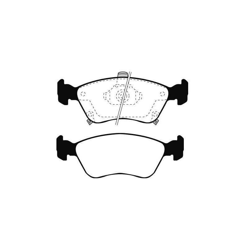 Pastiglie freno asse anteriore - RAICAM