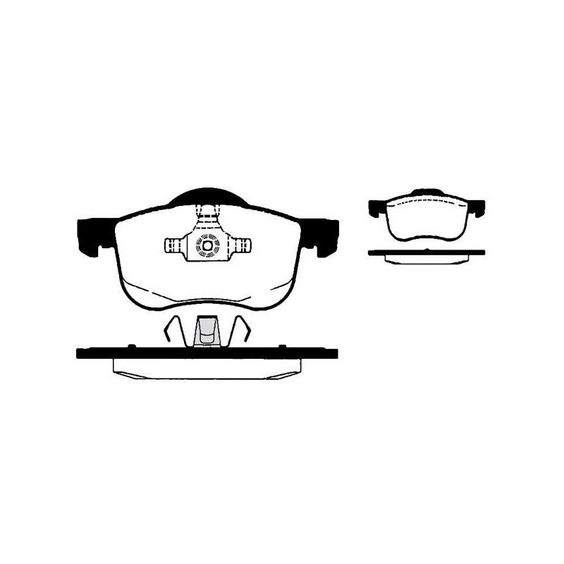 Pastiglie freno asse anteriore - RAICAM