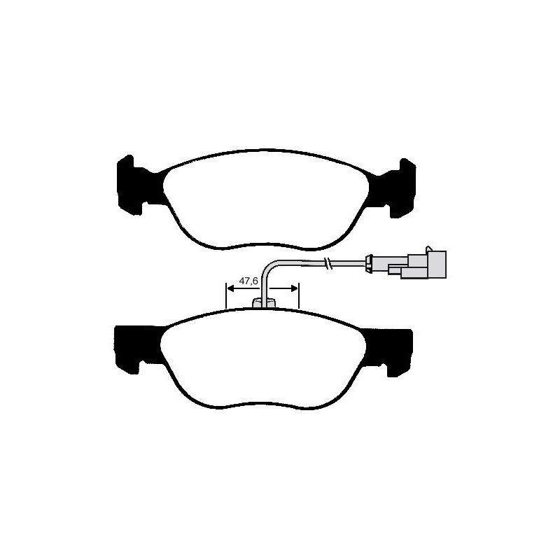 Pastiglie freno asse anteriore - RAICAM