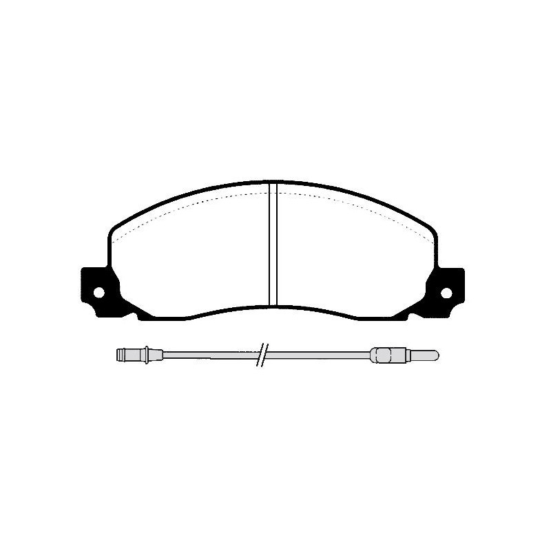 Pastiglie freno asse anteriore - RAICAM