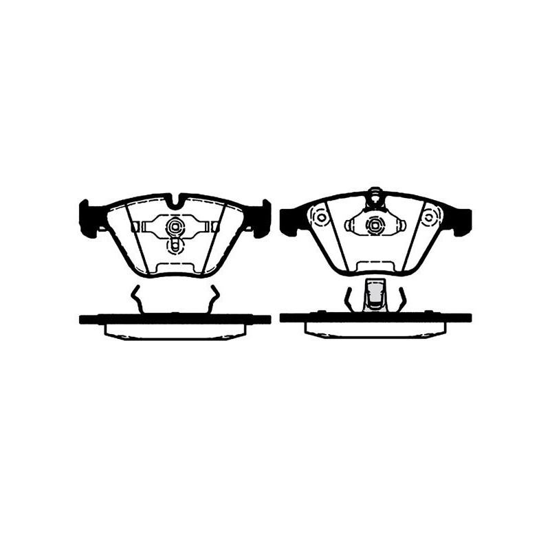 Pastiglie freno asse anteriore - RAICAM