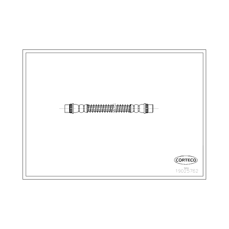 Flessibile freno asse posteriore - CORTECO