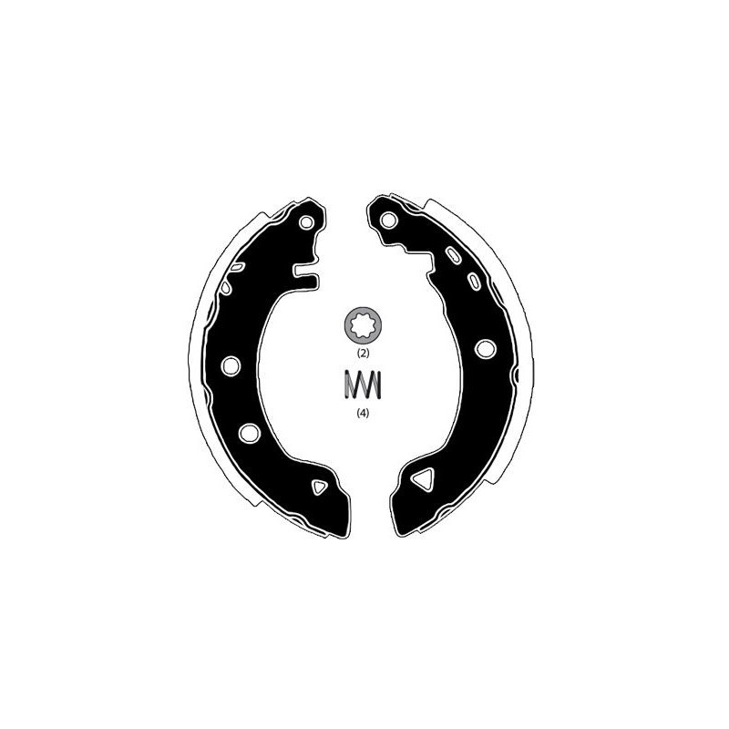 Ganasce freno - RAICAM