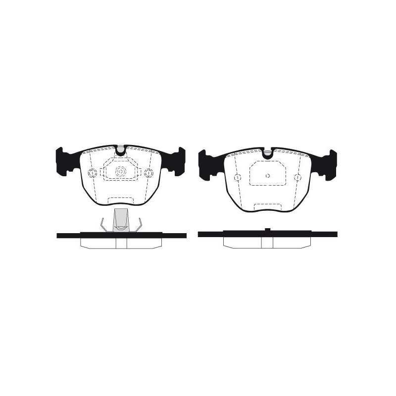 Pastiglie freno asse anteriore - RAICAM