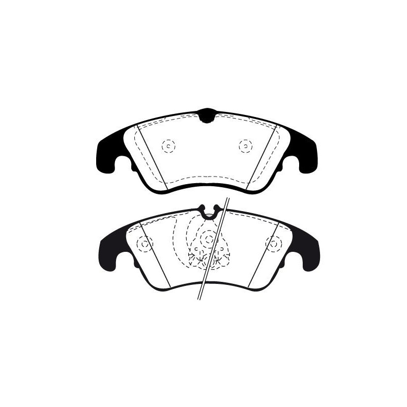 Pastiglie freno asse anteriore - RAICAM