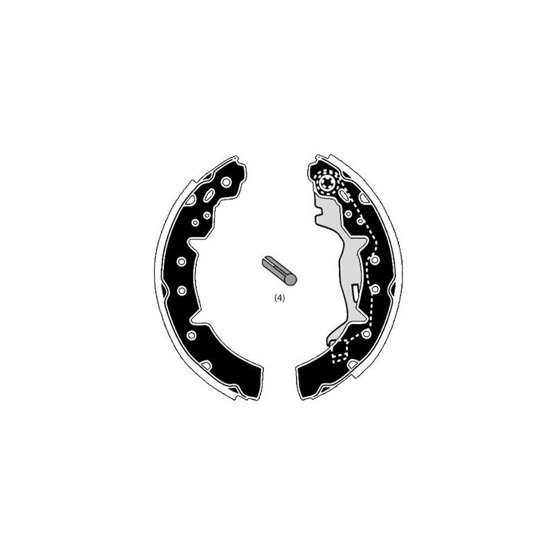 Ganasce freno - RAICAM