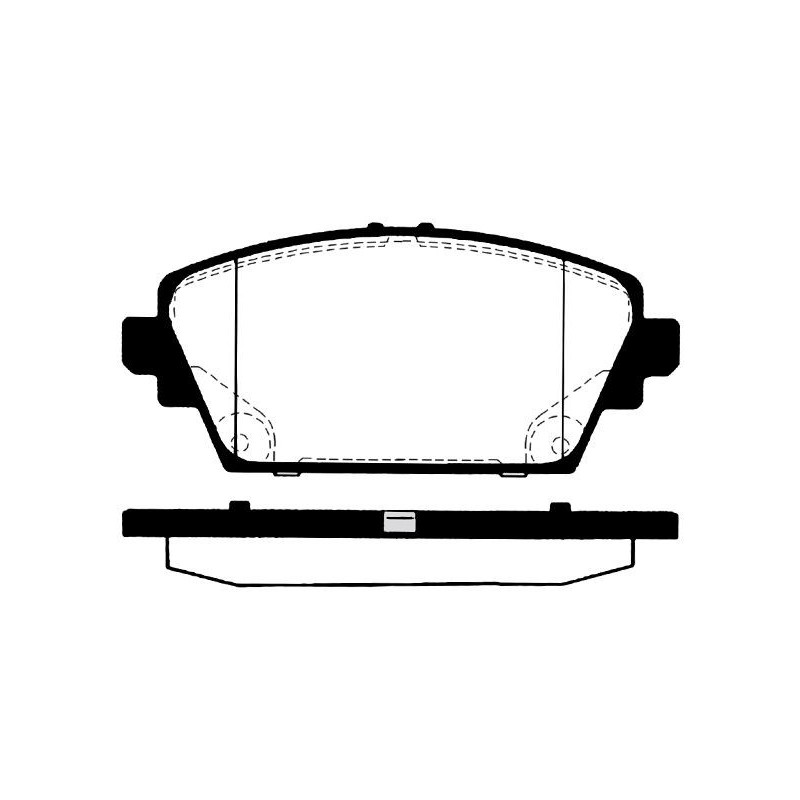 Pastiglie freno asse anteriore - RAICAM