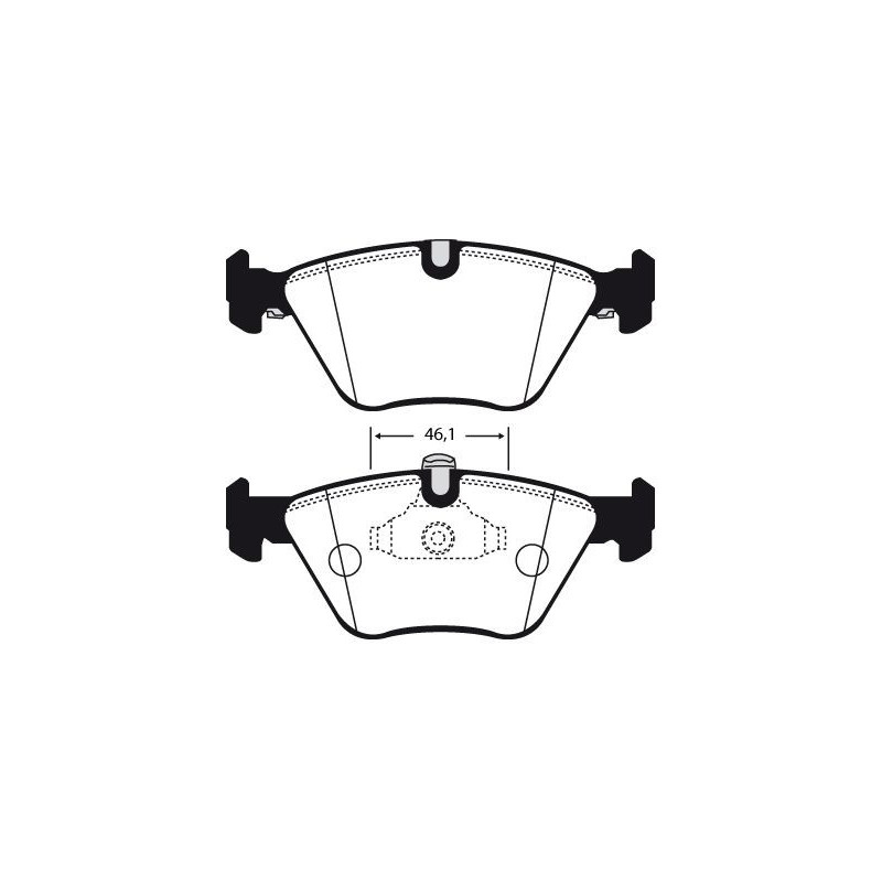 Pastiglie freno asse anteriore - RAICAM