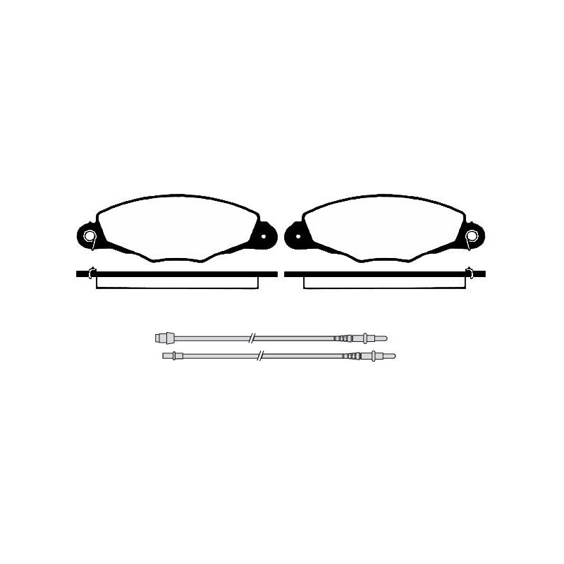 Pastiglie freno asse anteriore - RAICAM