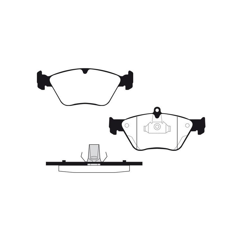 Pastiglie freno asse anteriore - RAICAM