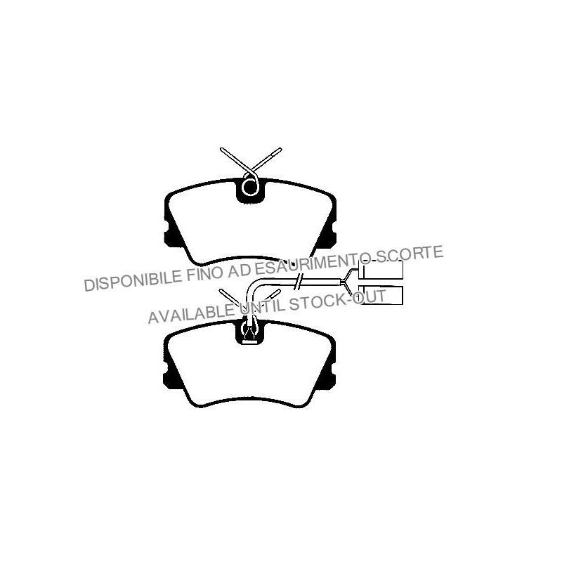 Pastiglie freno asse anteriore - RAICAM
