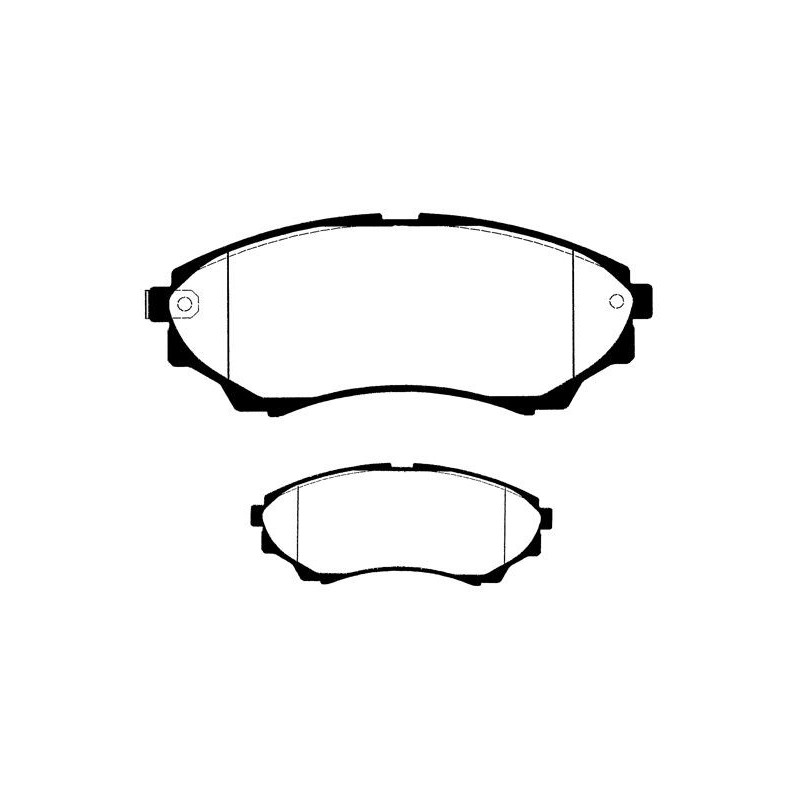 Pastiglie freno asse anteriore - RAICAM