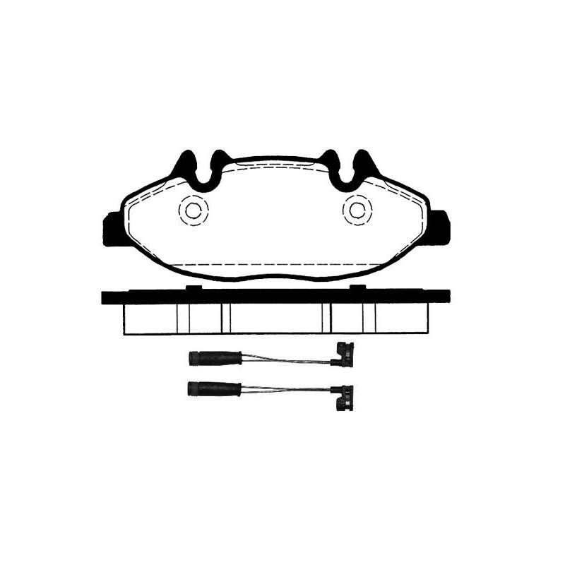 Pastiglie freno asse anteriore - RAICAM