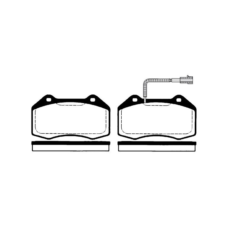 Pastiglie freno asse anteriore - RAICAM