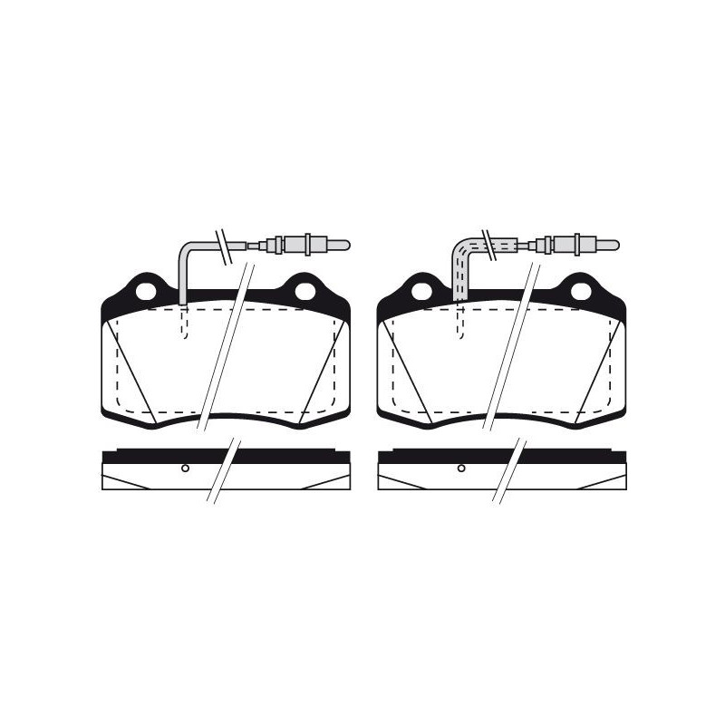 Pastiglie freno asse anteriore - RAICAM