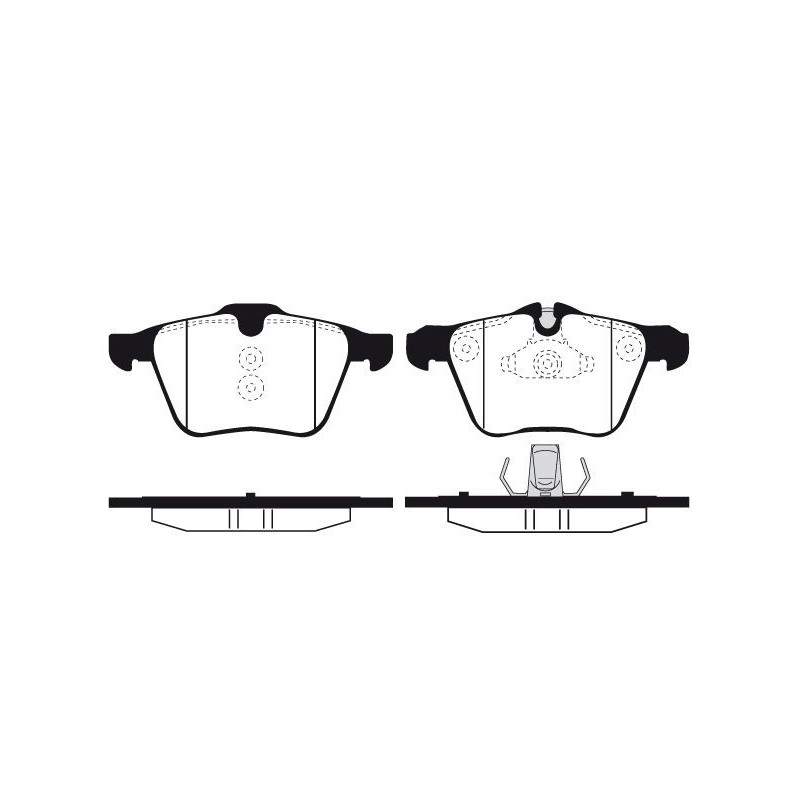 Pastiglie freno asse anteriore - RAICAM