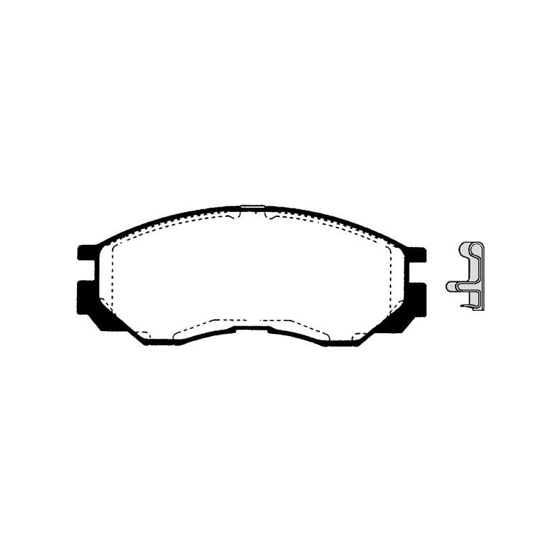 Pastiglie freno asse anteriore - RAICAM