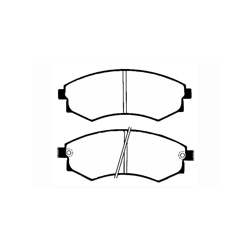 Pastiglie freno asse anteriore - RAICAM