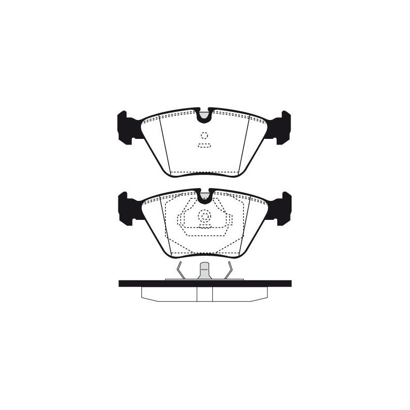 Pastiglie freno asse anteriore - RAICAM